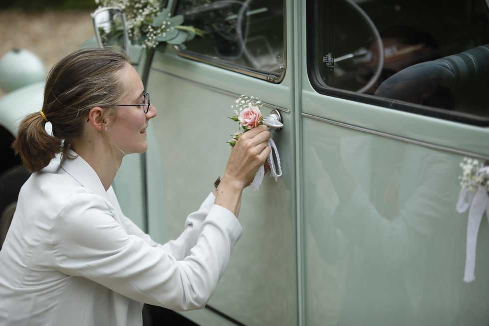 Fleurir le mariage de Thérèse et Paul
