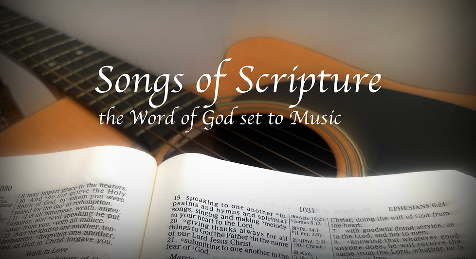 Songs of Scripture - Ephesians 5-19