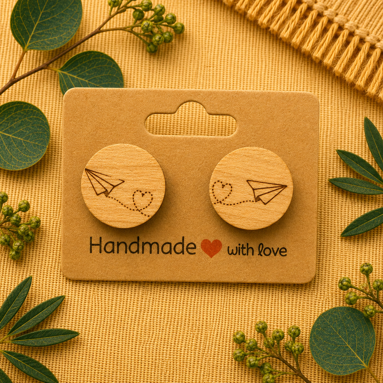Love Is in the Air Studs | Everyday Collection
