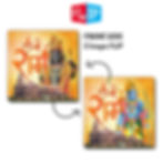 3D Lenticular Fridge Magnet of Shri Ram lalla Flip Sides