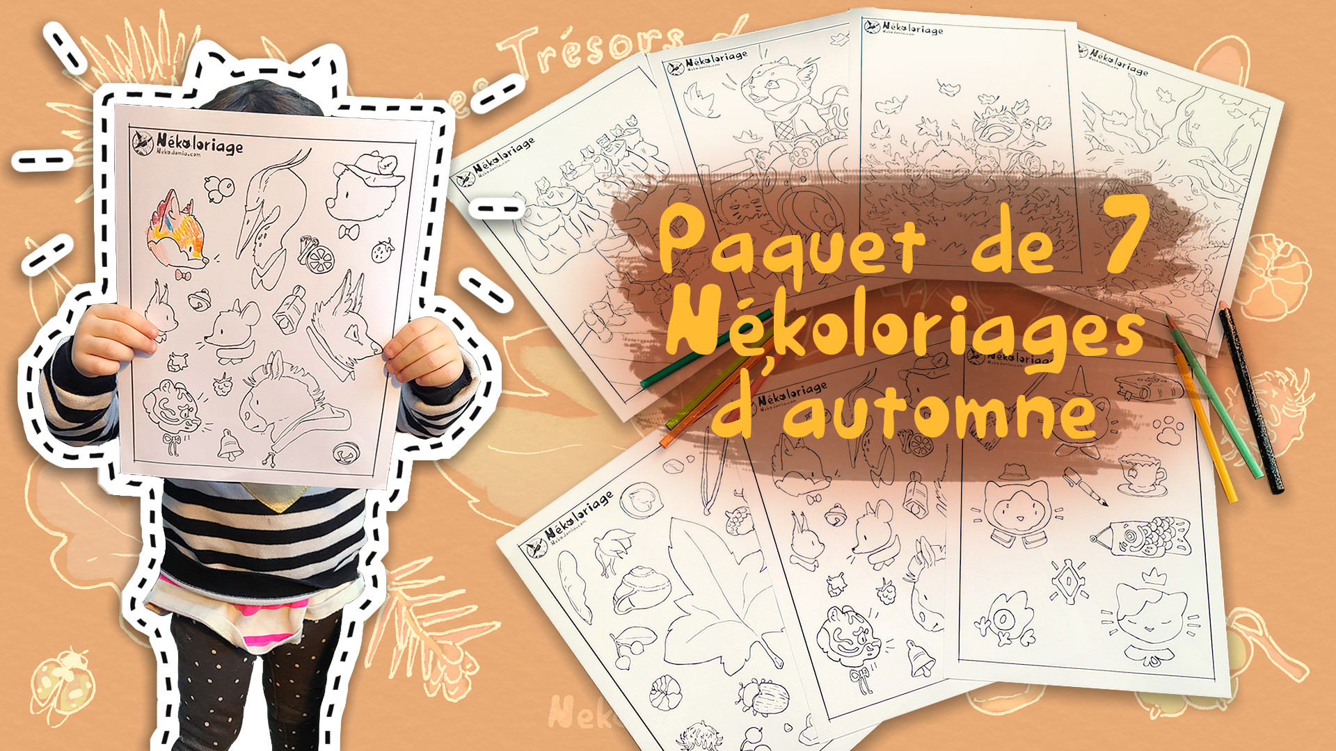 Nékoloriages d'automne