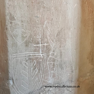 Helmet graffiti at Anstey