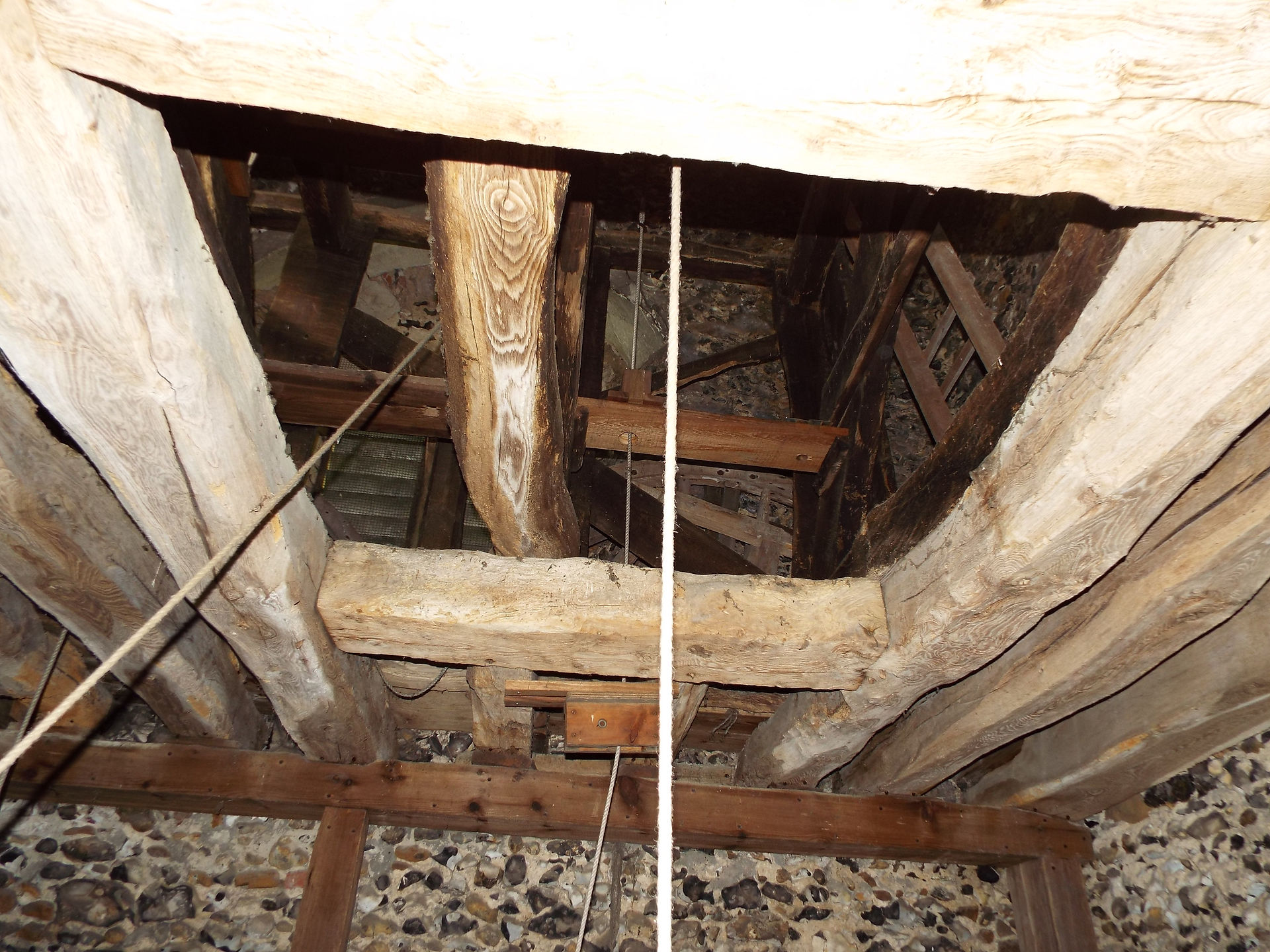 Looking up to the Bell Chamber St James