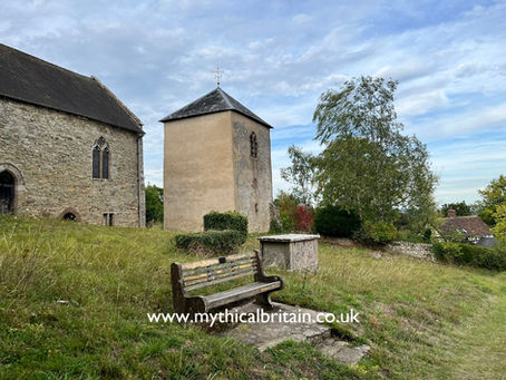 Church and detached belfry at Richard's Castle, Herefordshire