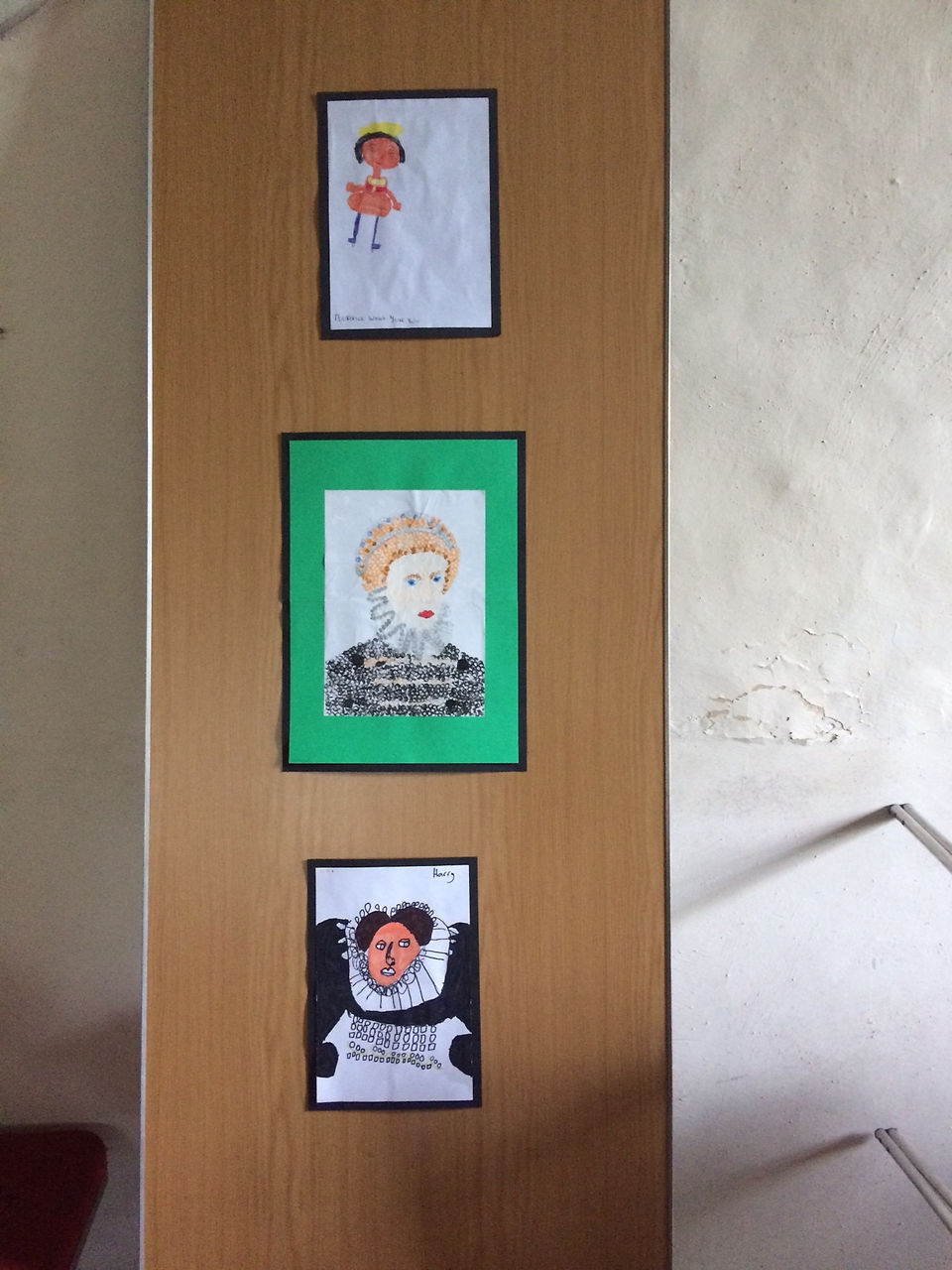 Three delightful drawings celebrating the visit of Good Queen Bess