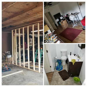 Renovation Progress Collage
