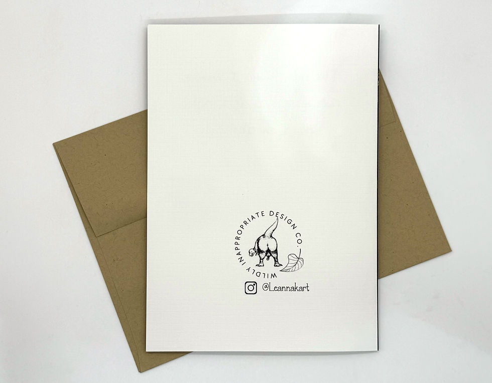 Thumbnail: Inappropriate Greeting Card/Cow Birthday Card/"Block ofCheese..."