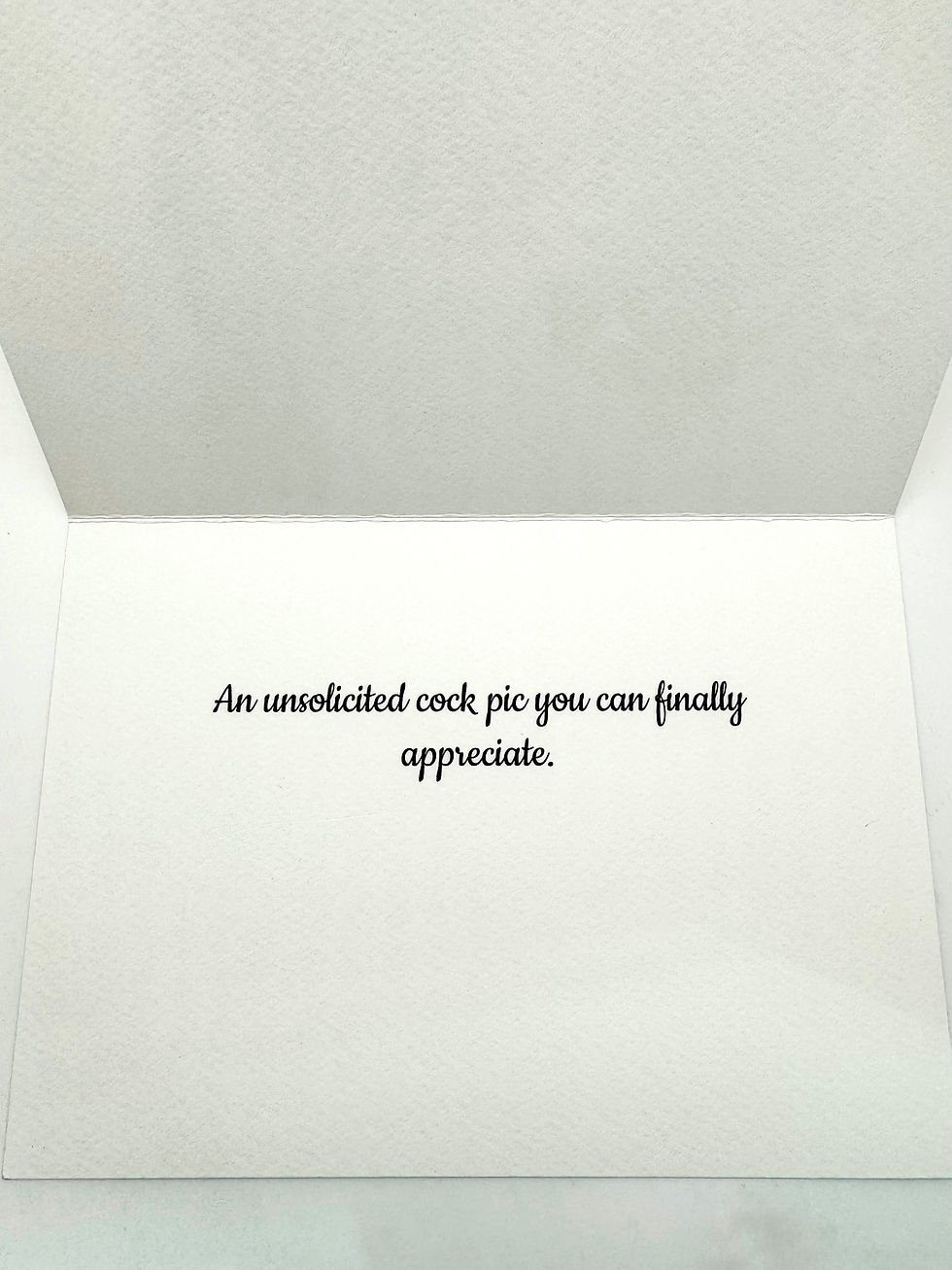 Thumbnail: Inappropriate Greeting Card/Rooster Greeting Card/"An Unsolicited Cock Pic..."
