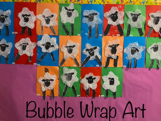 Bubble Wrap Art