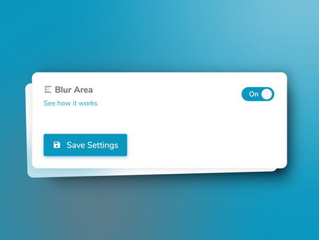 New Feature: Privacy Protection with Blur Area for Long-Term Timelapse