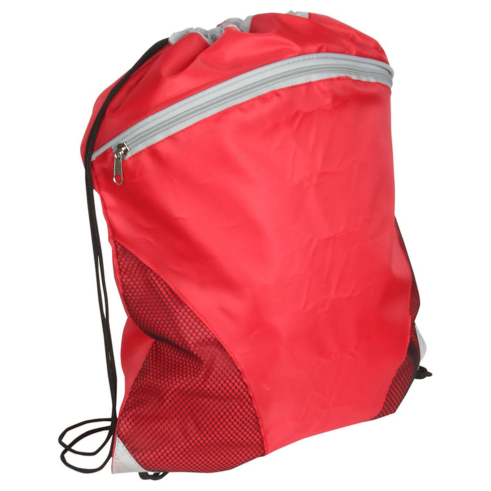 Thumbnail: Custom Cyclone Mesh Curve Drawstring Backpack
