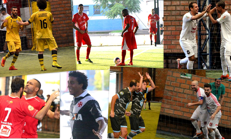 Liga Fut 7/ (Fotos: América Fut 7, Jornal/ Fut 7 e Vasco Fut7)
