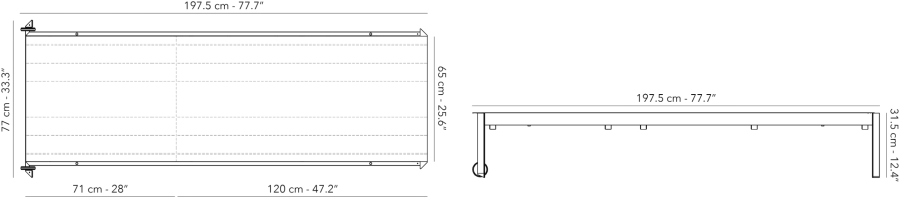 Miniatura: Espreguiçadeira MANTRA