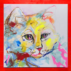 Rouge passion_50x50 cm