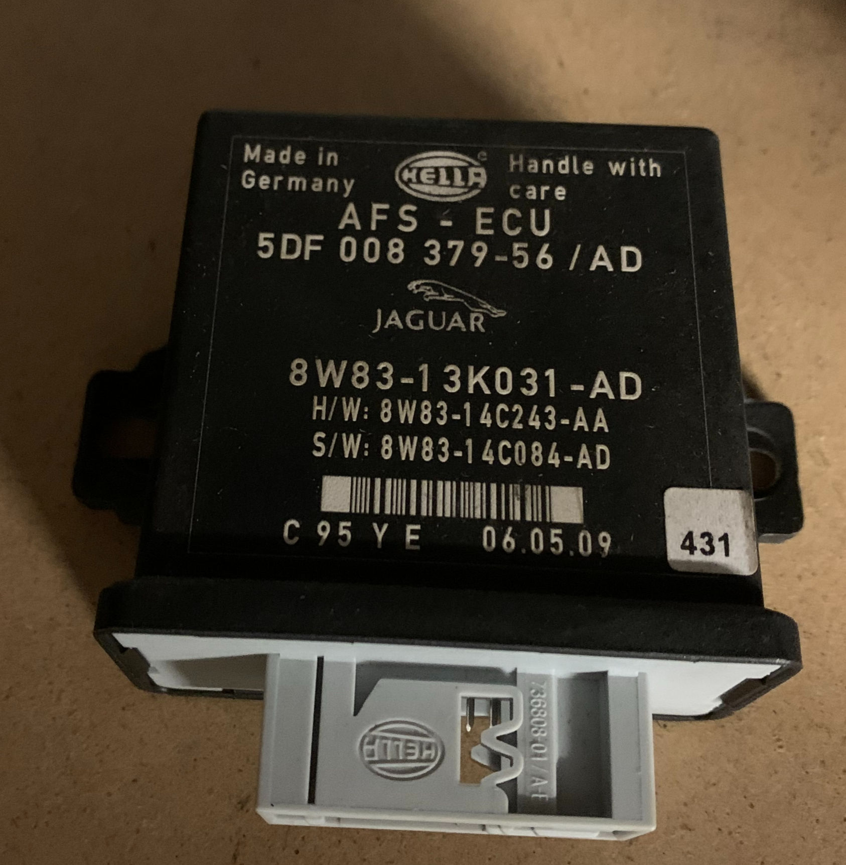 JAGUAR XK-150 HEADLAMP LEVELLING MODULE 8W8313K031AD