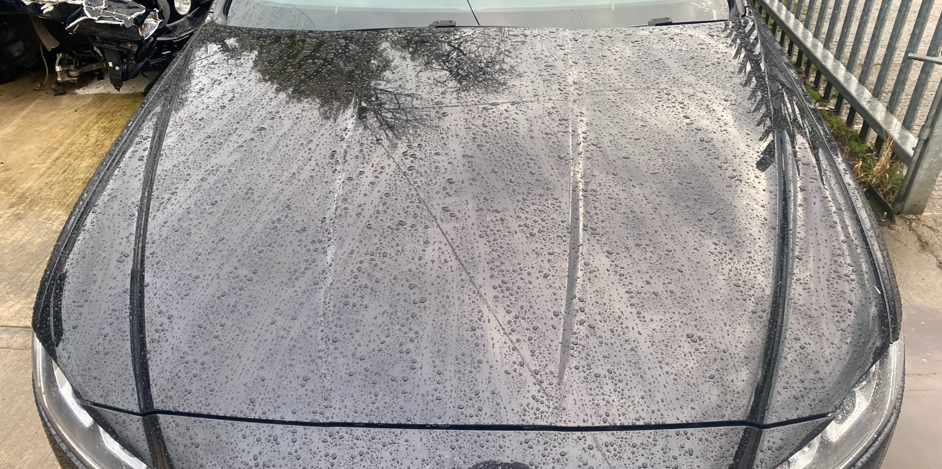 Jaguar All New XF Bonnet Assembly T2H4135 (EBONY BLACK PEC)