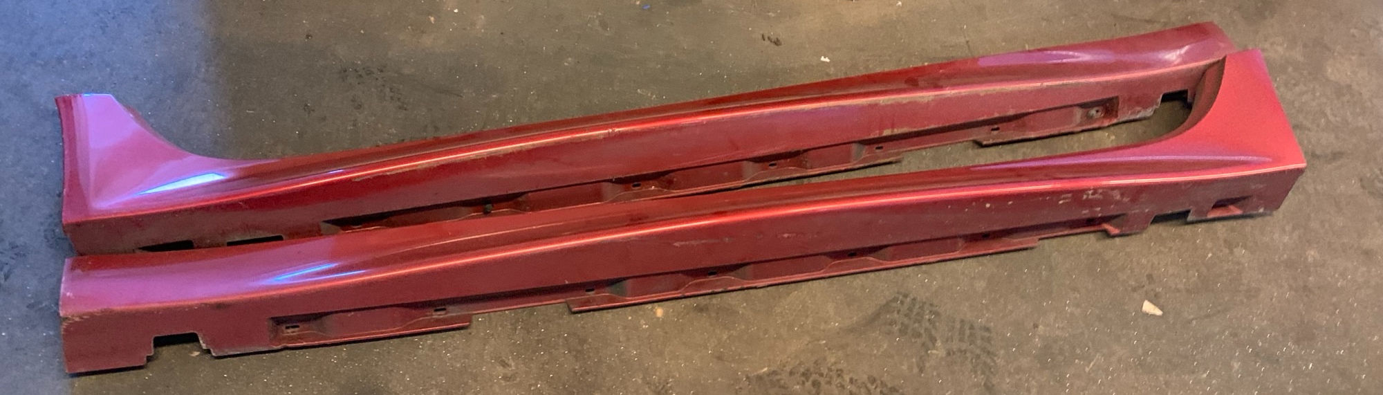 JAGUAR XF (X250) 2008-2015 PAIR OF FLARED/SPORT SILL COVERS