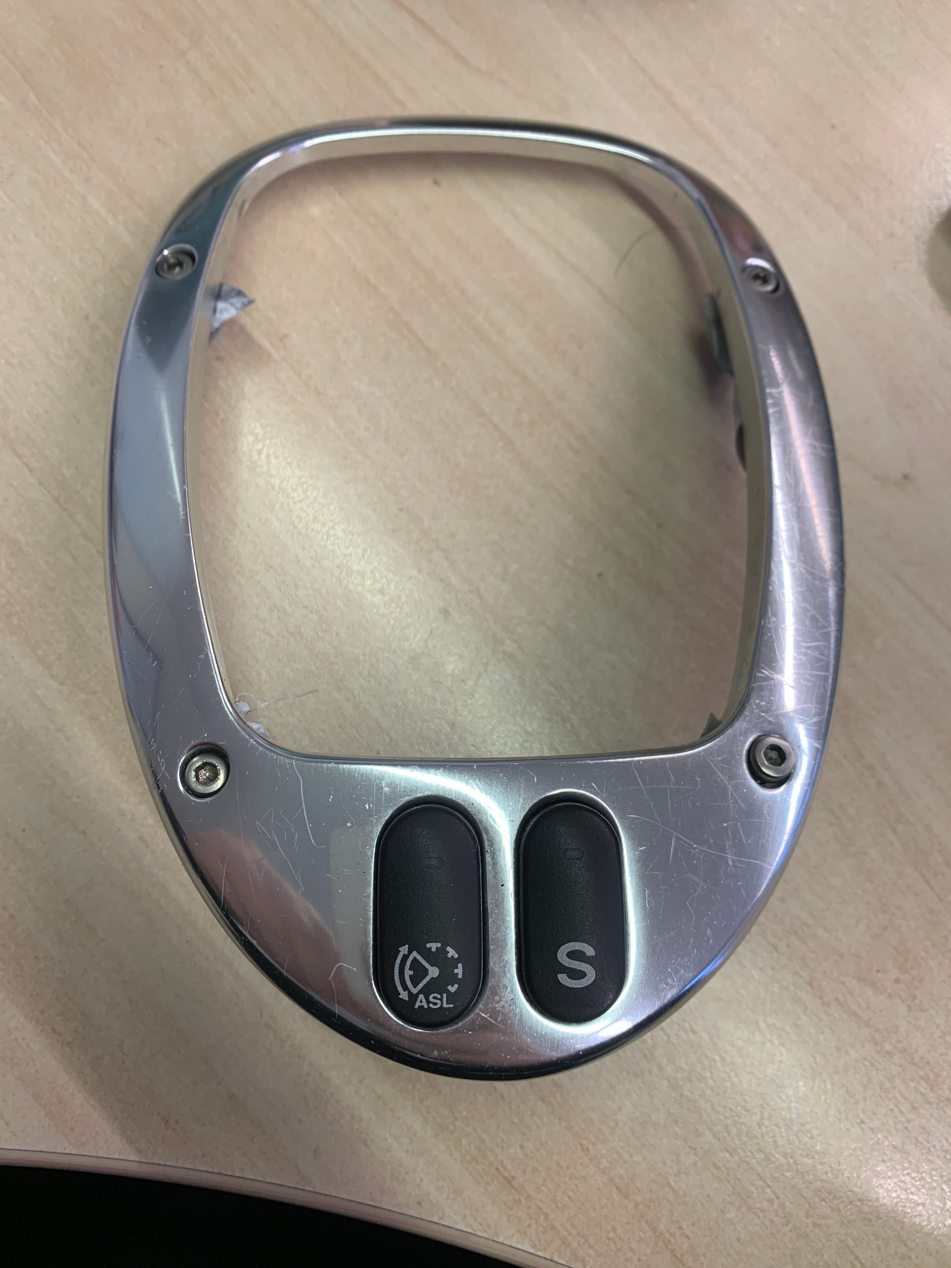 XK8/XKR J-Gate Sorround (Stainless Steel) (Cruise & Sports Switch Option)