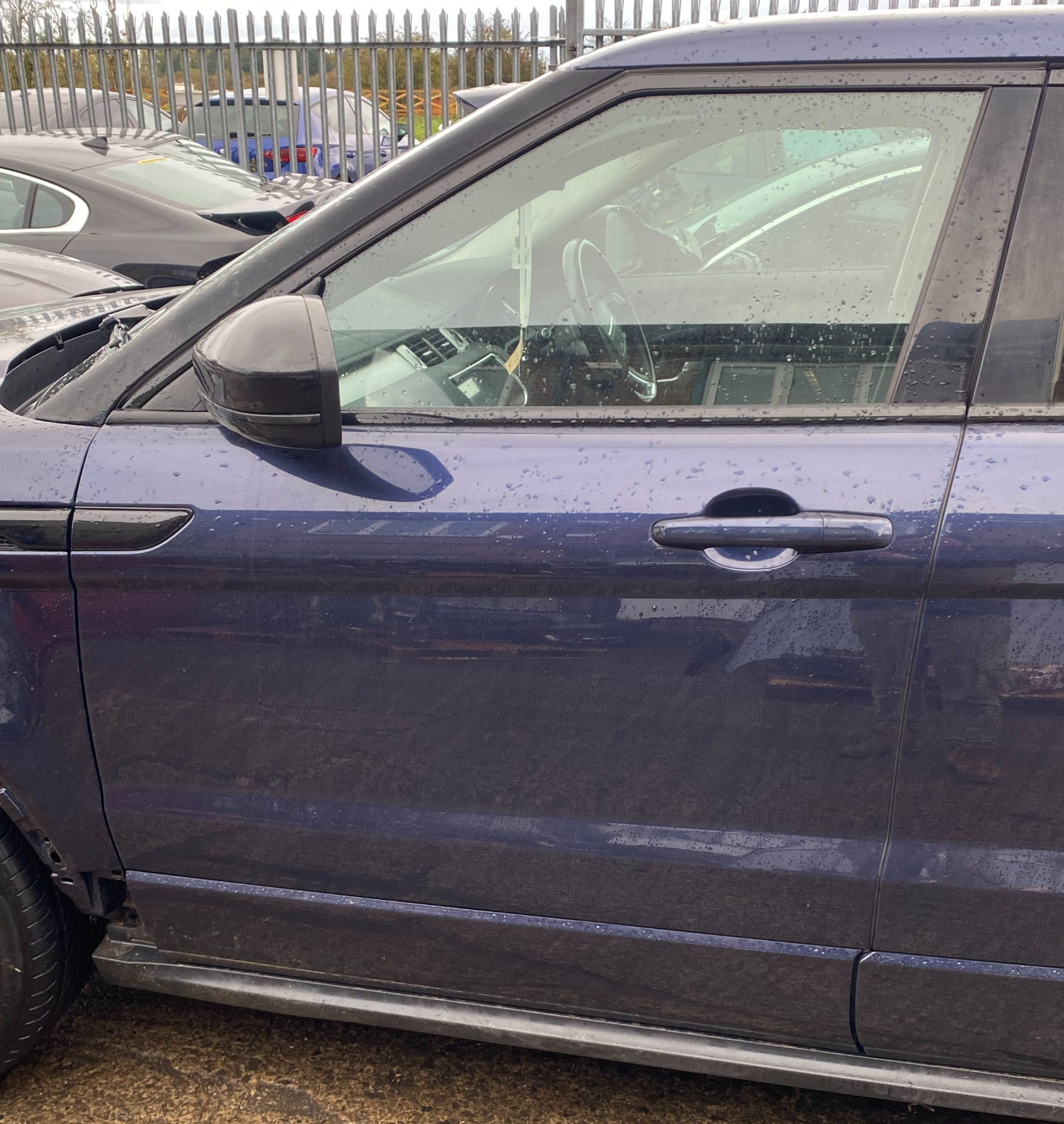 RANGE ROVER EVOQUE (L538) NSF DOOR ASSEMBLY (5 DOOR) LR028553 (DARK SAPPHIRE JBM