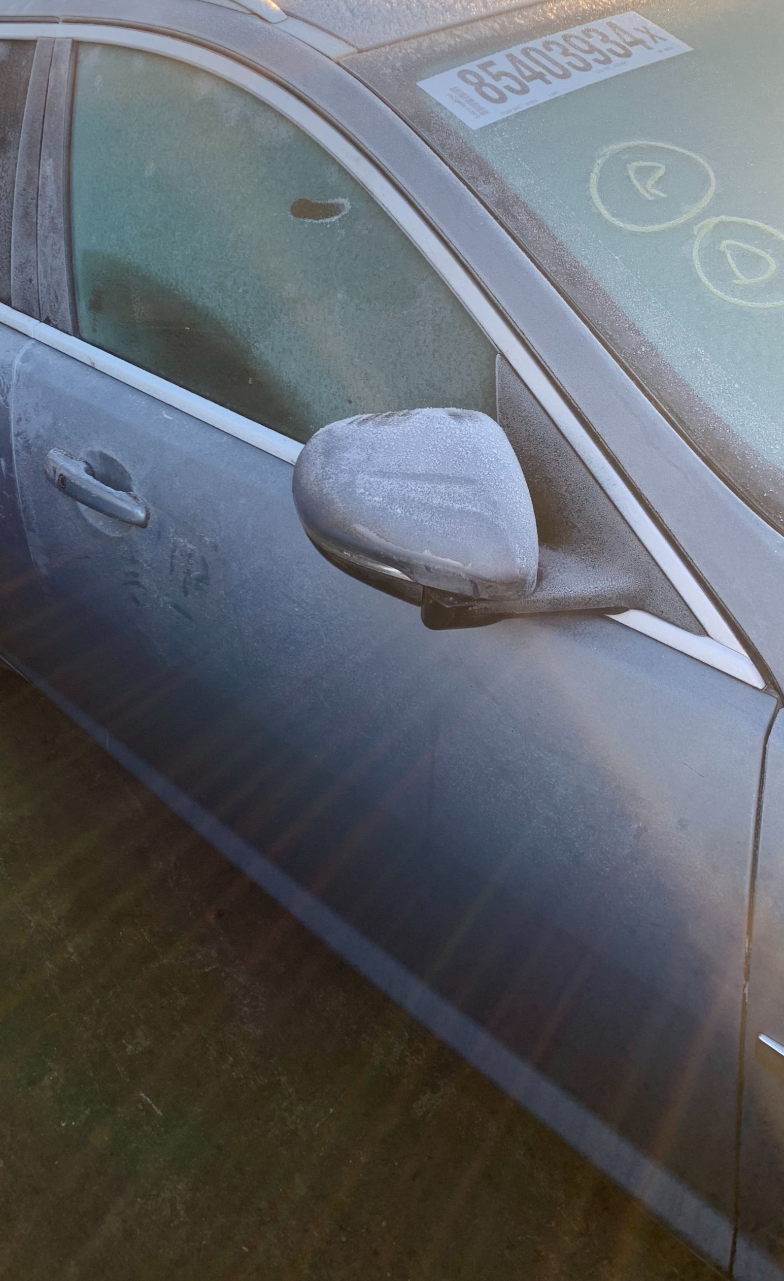 JAGUAR XF RHF/OSF Door (SATALLITTE GREY) (LKG)