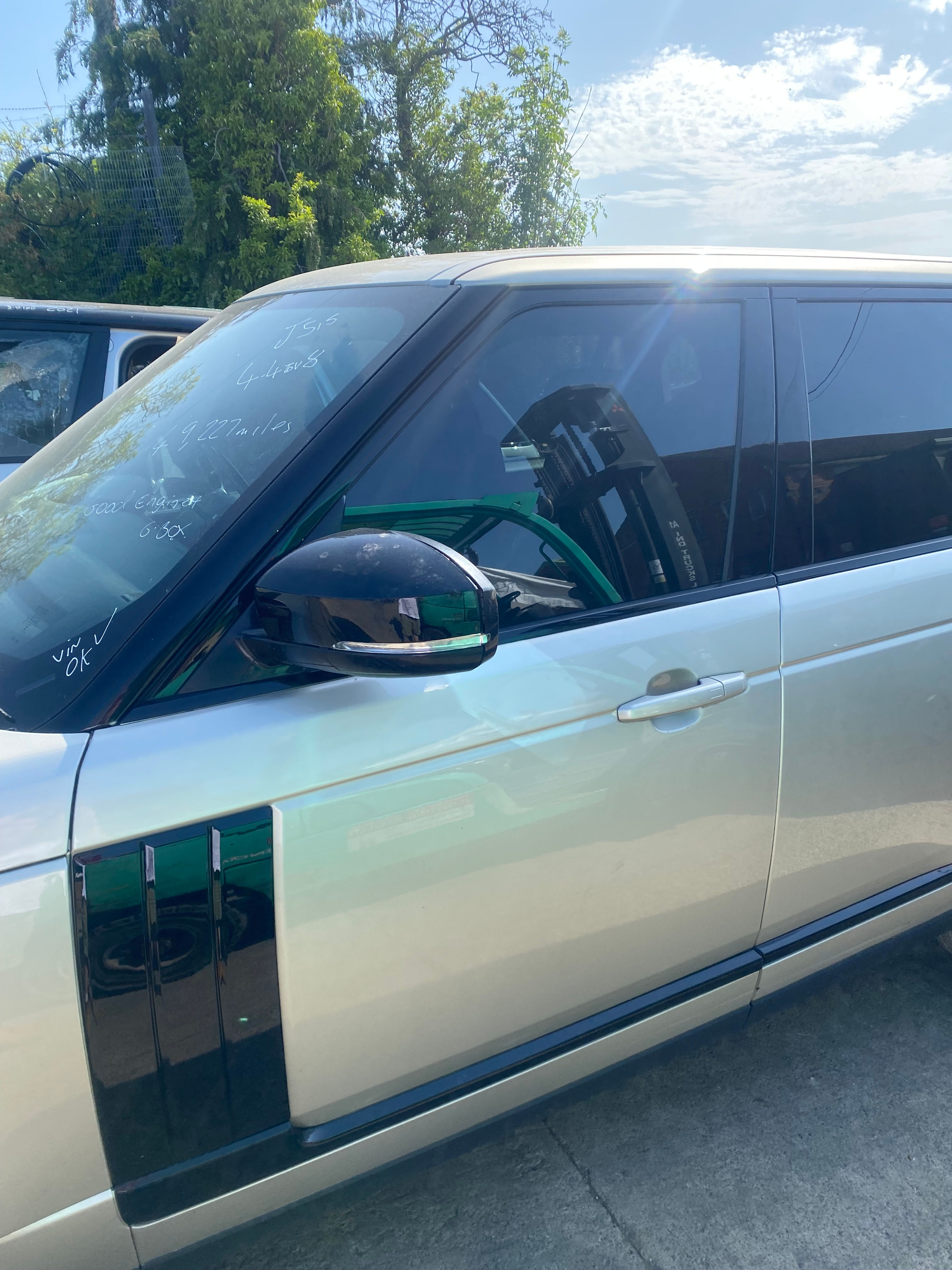 RANGE ROVER VOGUE (L405) NSF DOOR ASSEMBLY (LUXOR GAA) LR036400