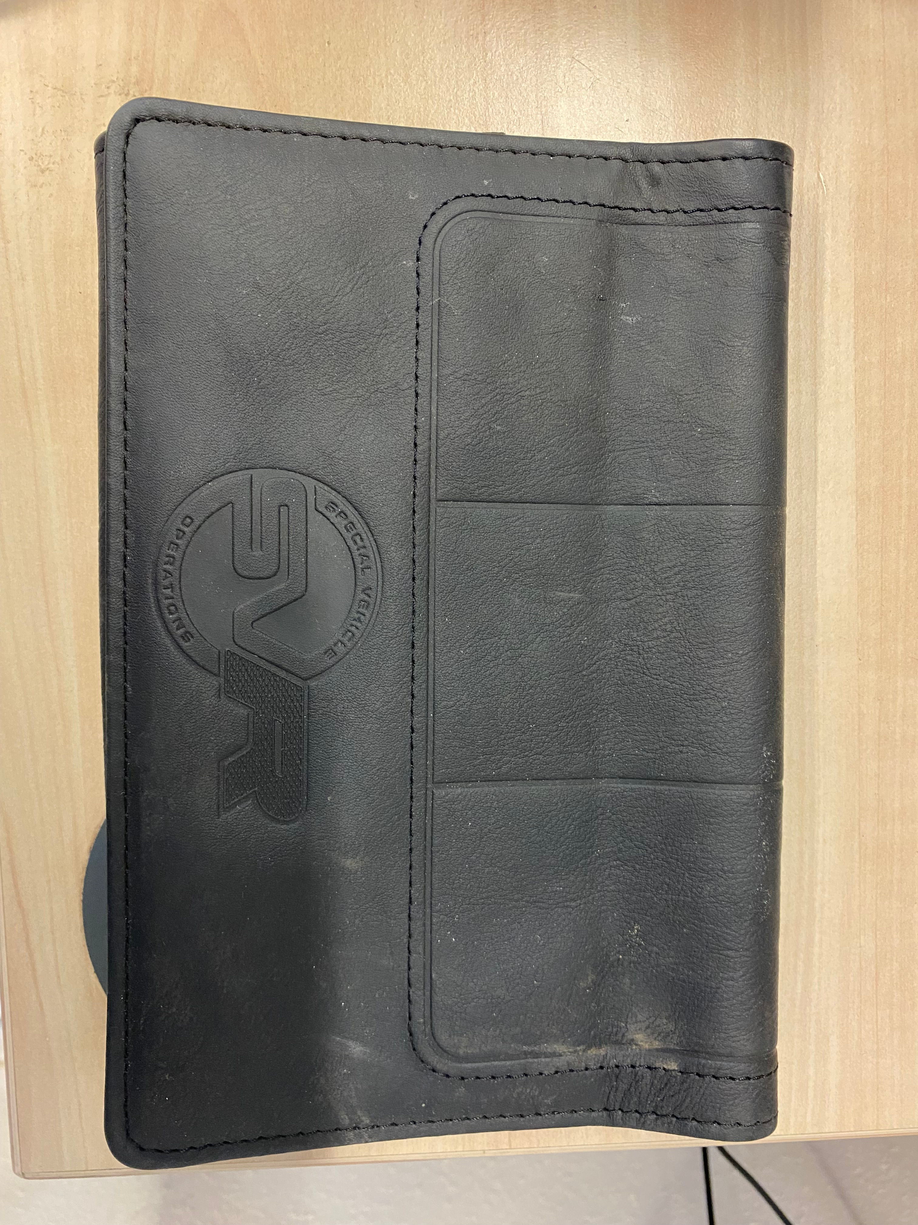 JAGUAR LANDROVER  SVR BOOK POUCH (LEATHER POUCH ONLY)
