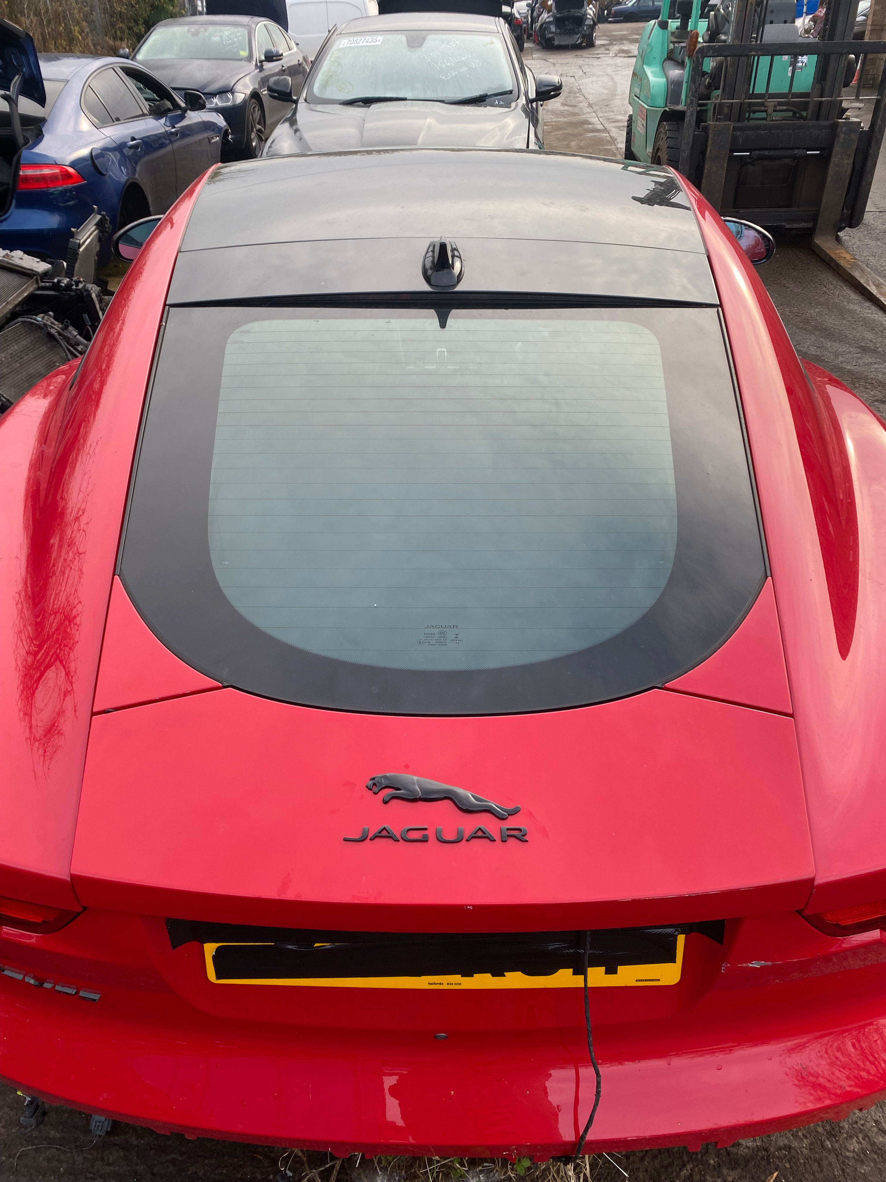 JAGUAR F-TYPE (COUPE) BOOT LID (SALSA CHA) T2R22728LML