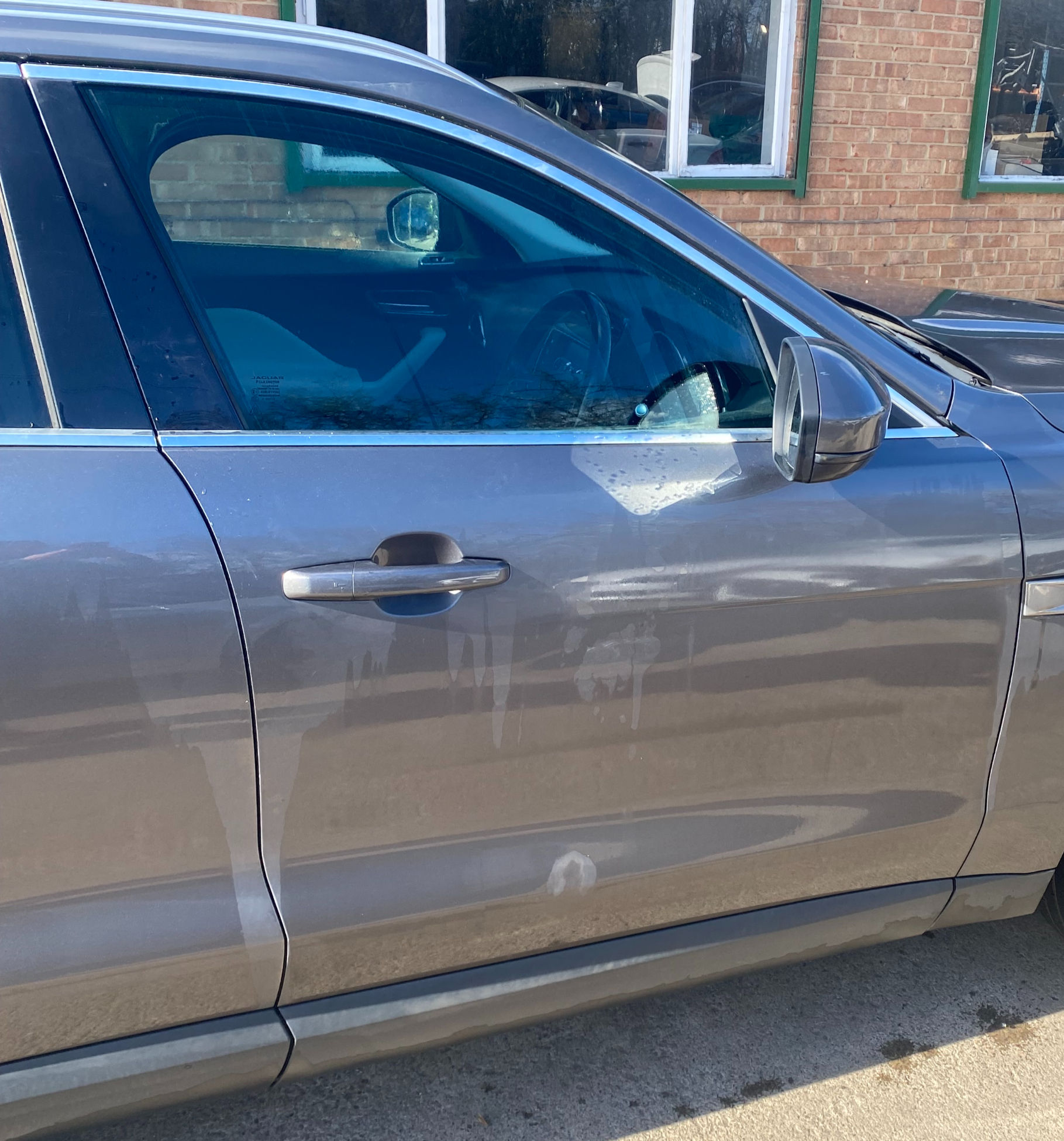 Jaguar F-Pace OSF/RHF Door Assembly T4A1368 (CORRIS GREY LKH) (SLIGHT DAMAGE)