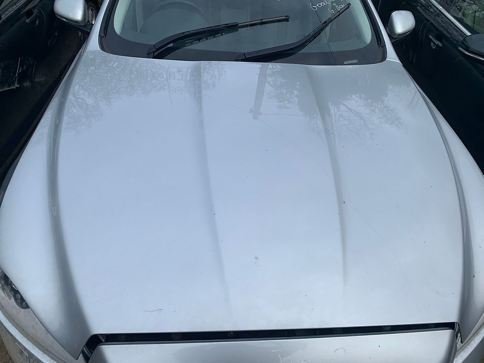 JAGUAR XJ X351 BONNET ASSEMBLY IN INDUS SILVER MEN C2D6121