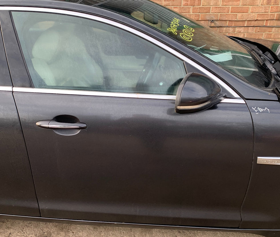 JAGUAR XJ X351 OSF/RHF DOOR (NON SOFT CLOSE) C2D11060 (STRATUS GREY) (LNL)