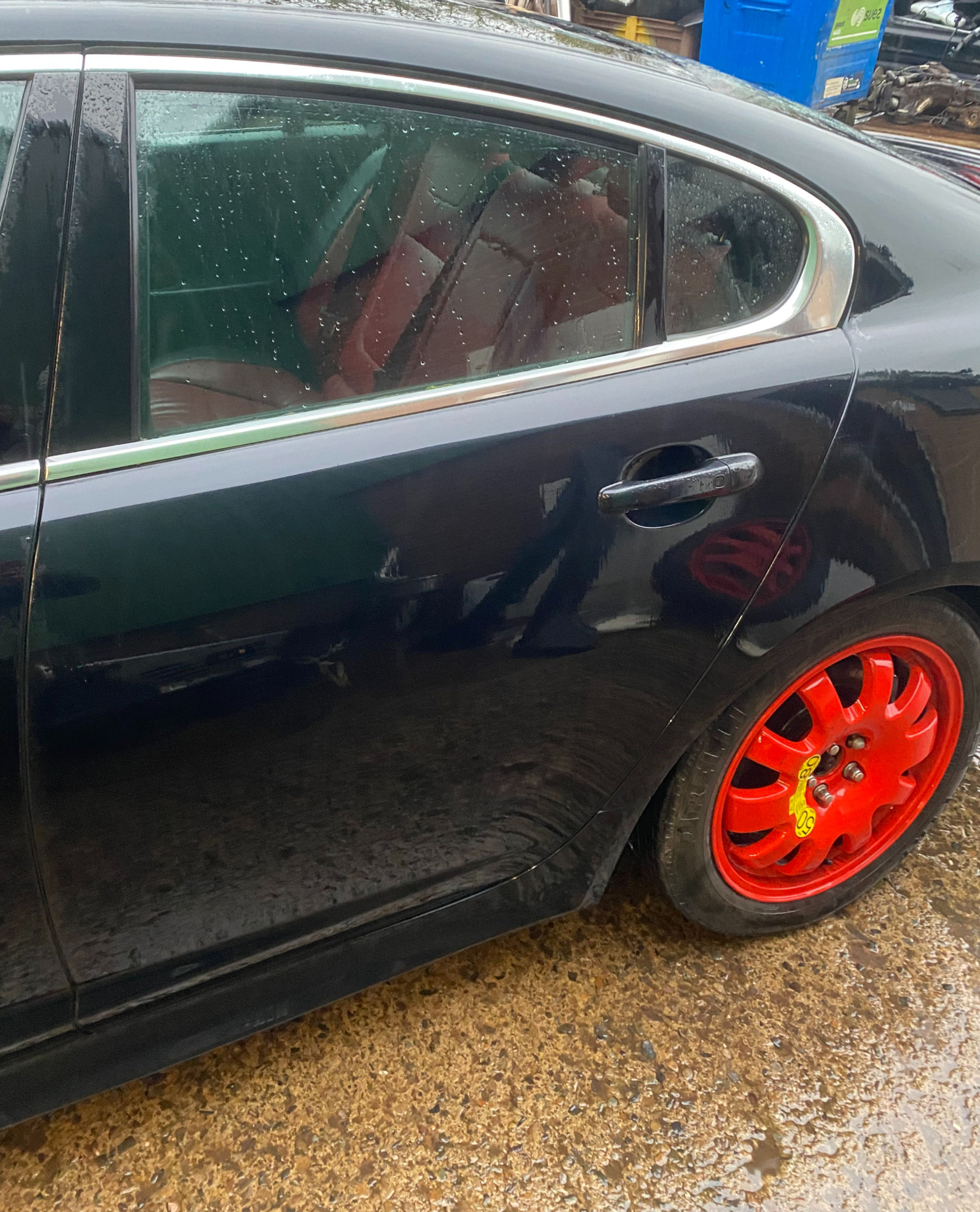 XF Saloon LHR/NSR Door (MIDNIGHT PEF) C2Z2014