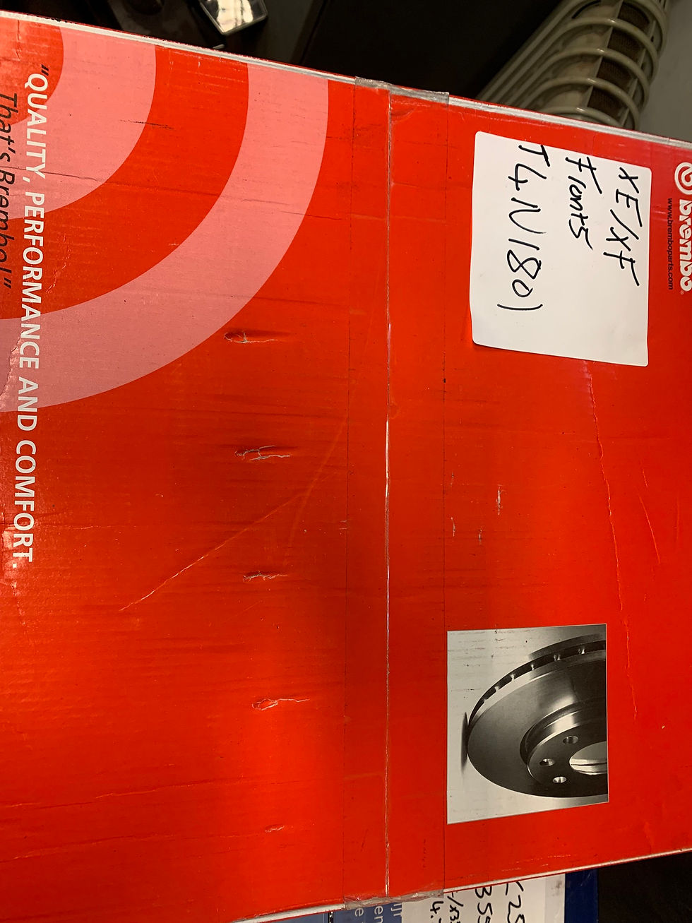 All New XF & XE Front Brake Discs