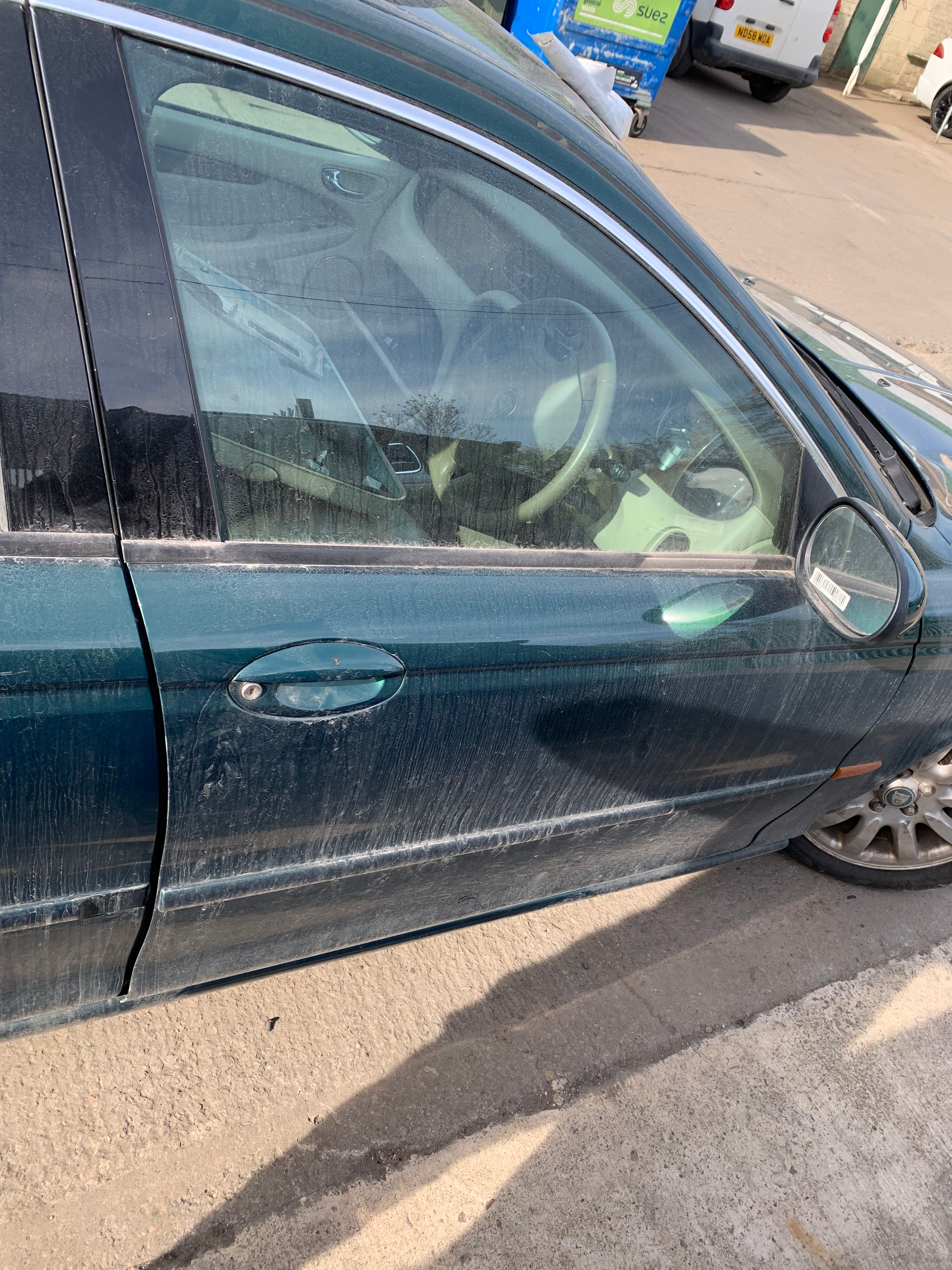 JAGUAR X-TYPE (X400) (SALOON) OSF DOOR C2S42629 (JAGUAR RACING GREEN HGZ))