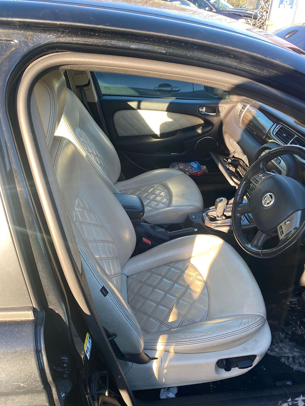 JAGUAR X-TYPE (X400) INTERIOR (SALOON) SEATS + DOOR CARDS
