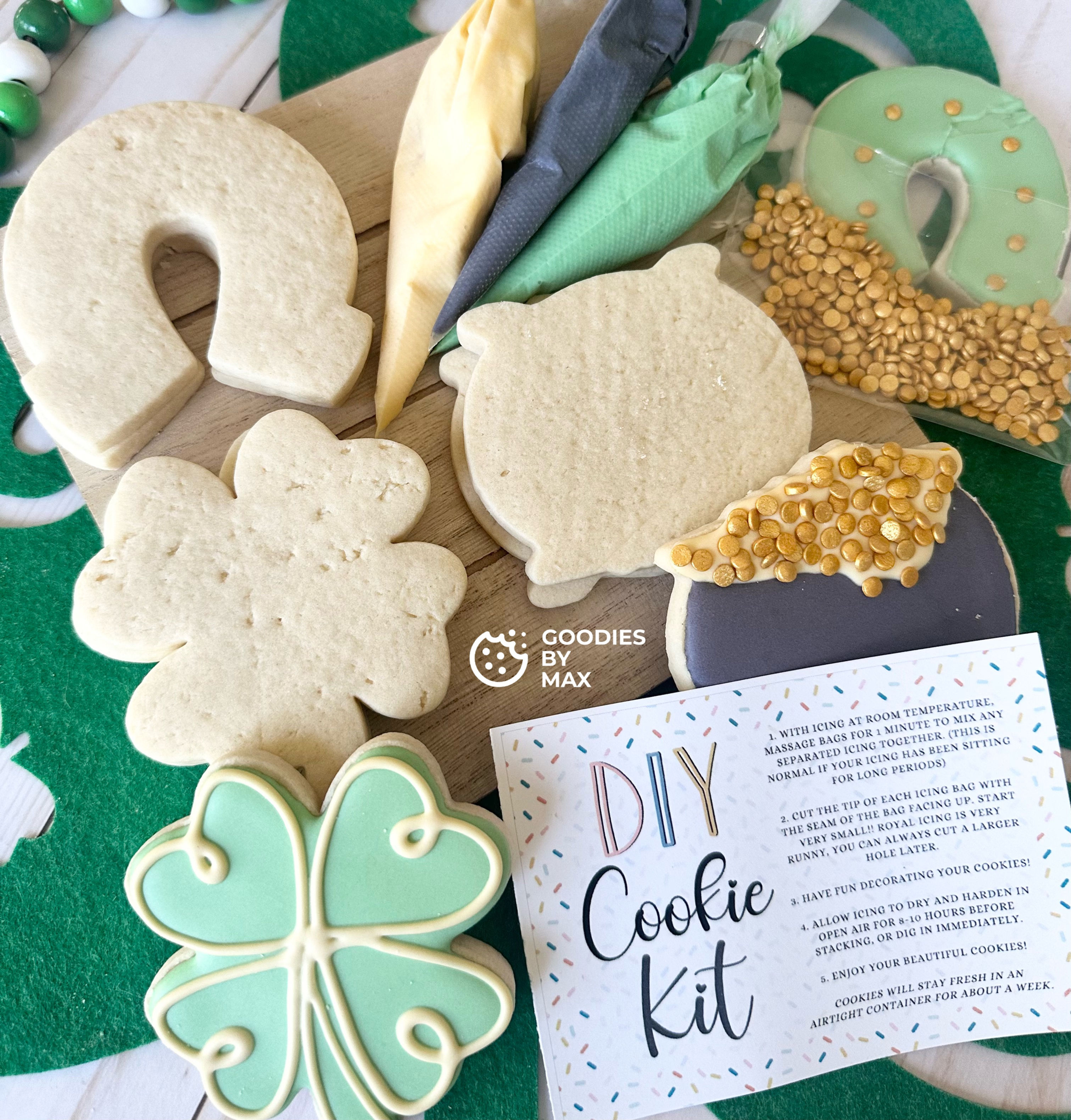 St Paddy's DIY Cookie Kit