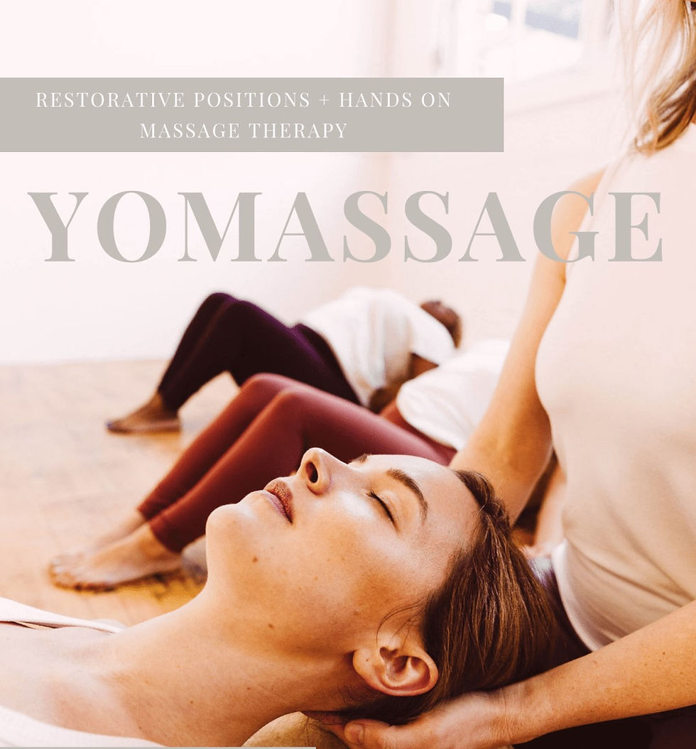 Yomassage at the spa