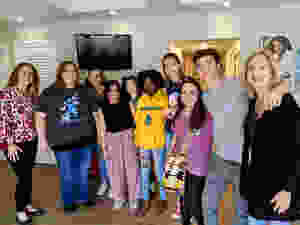 With Boca Raton Student Poets at Place of Hope