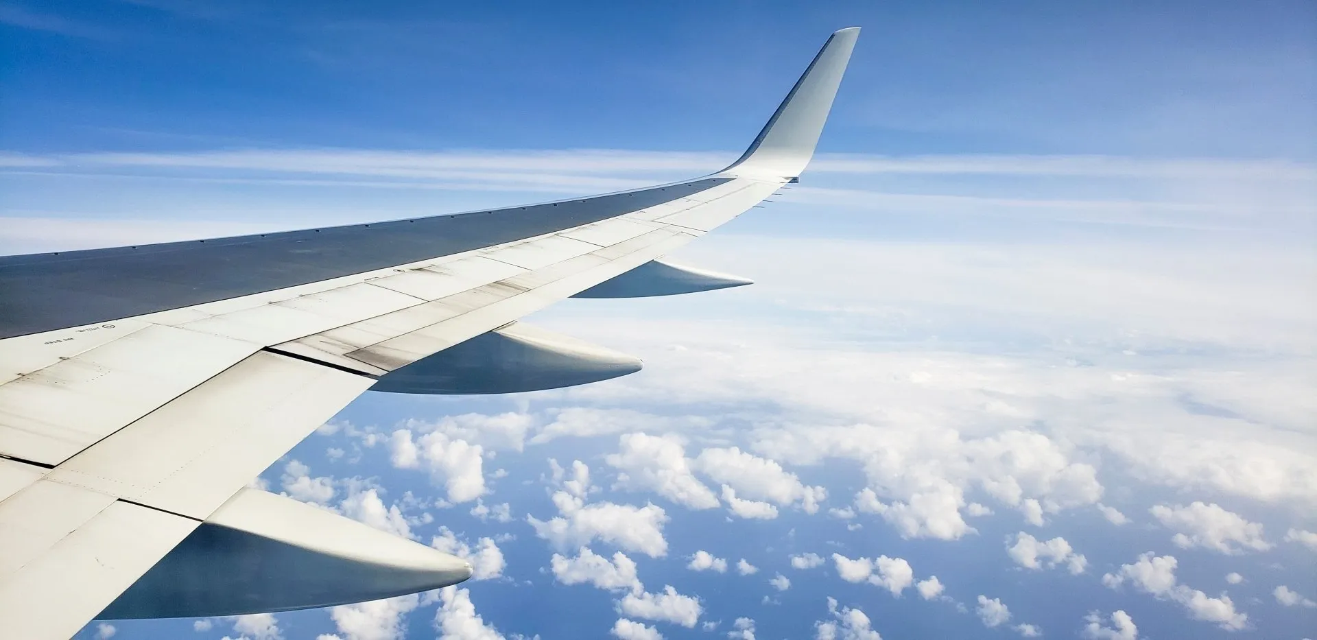 Les perruques de l'avion, volant au-dessus des nuages.