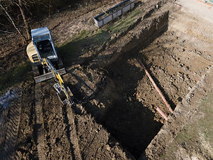 Travaux d’excavation