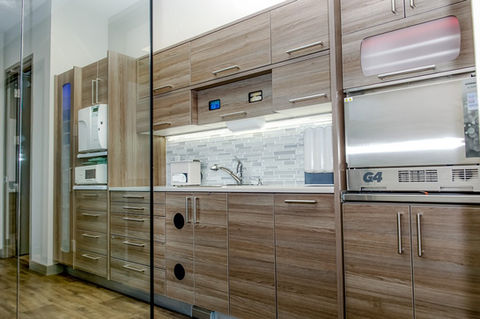 Une salle de rangement