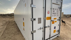 Example: 40' x 8' x 9'6", New 1 Trip, Refrigerated, Climate Controlled