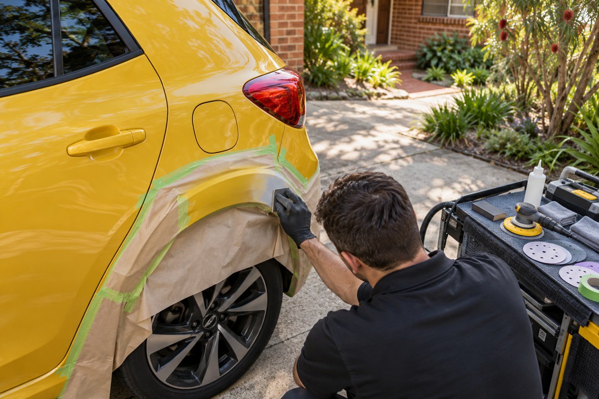 Mobile cosmetic car repair service — Concord