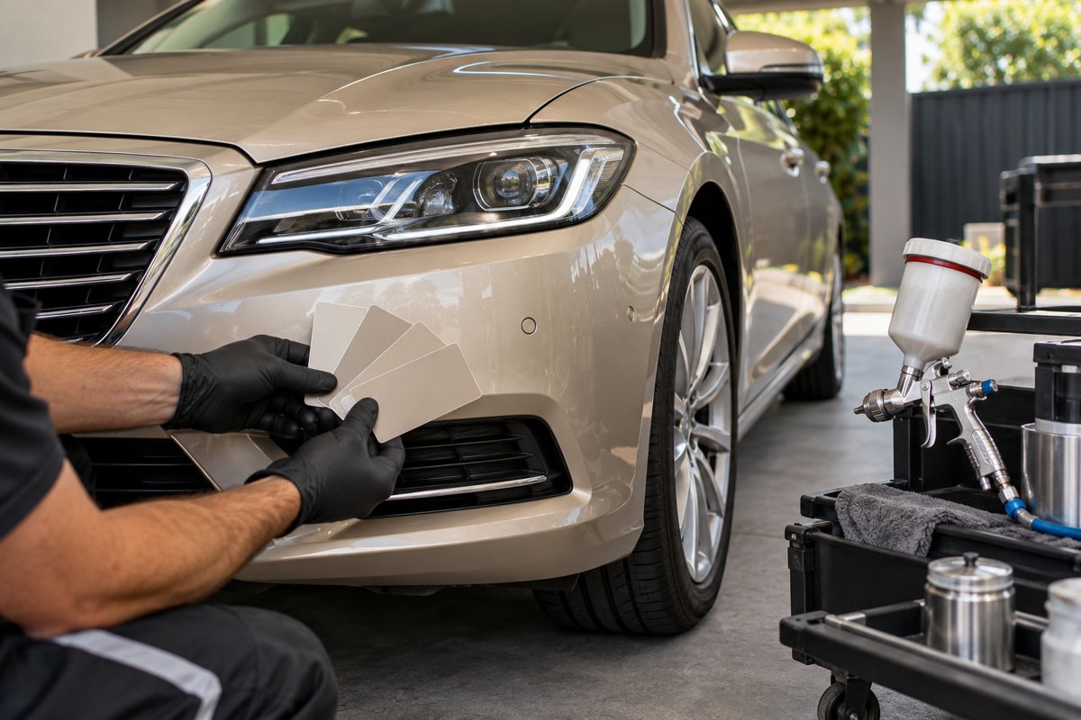 Mobile cosmetic car repair service — Lidcombe