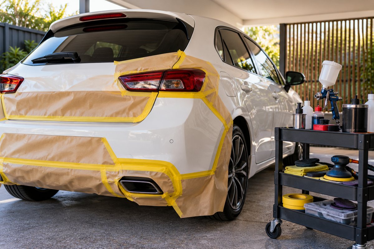 Mobile cosmetic car repair service — Vaucluse