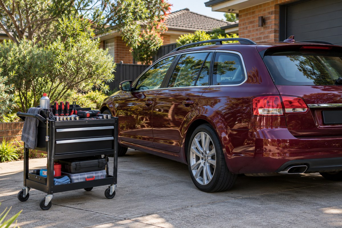 Mobile cosmetic car repair service — Rozelle