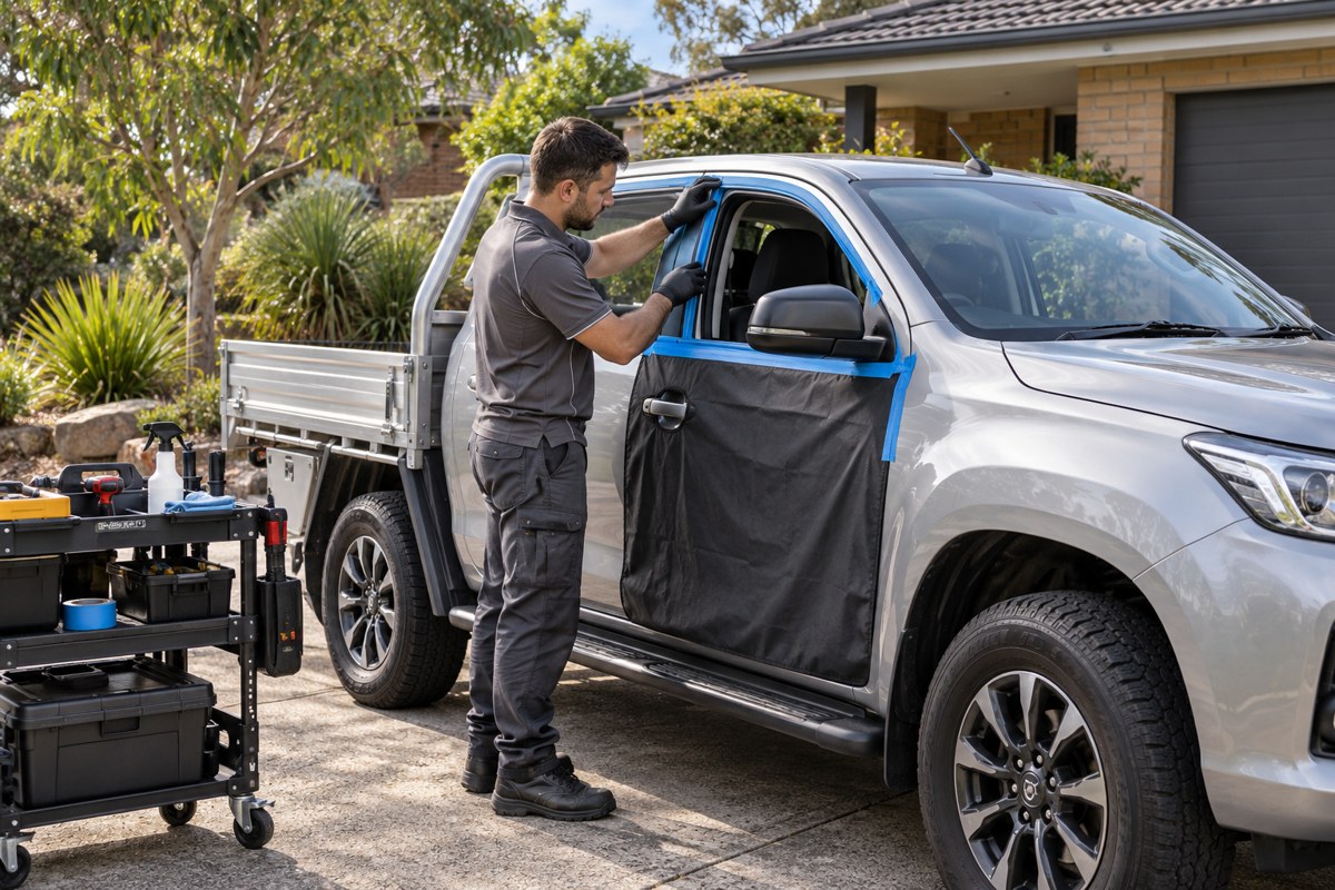 Mobile cosmetic car repair service — Sutherland