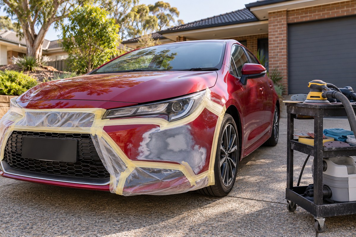 Mobile cosmetic car repair service — North Kellyville