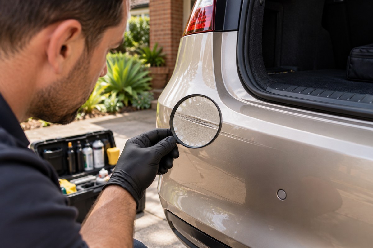 Mobile cosmetic car repair service — Surry Hills