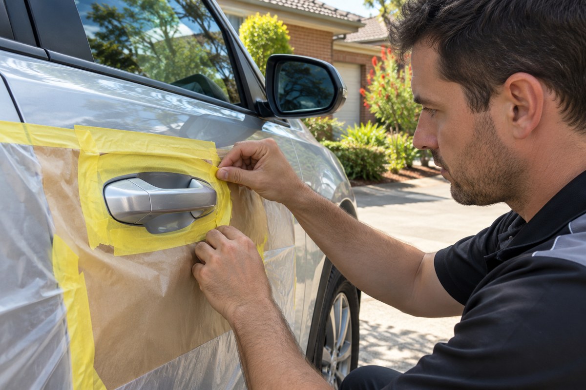 Mobile cosmetic car repair service — Wetherill Park