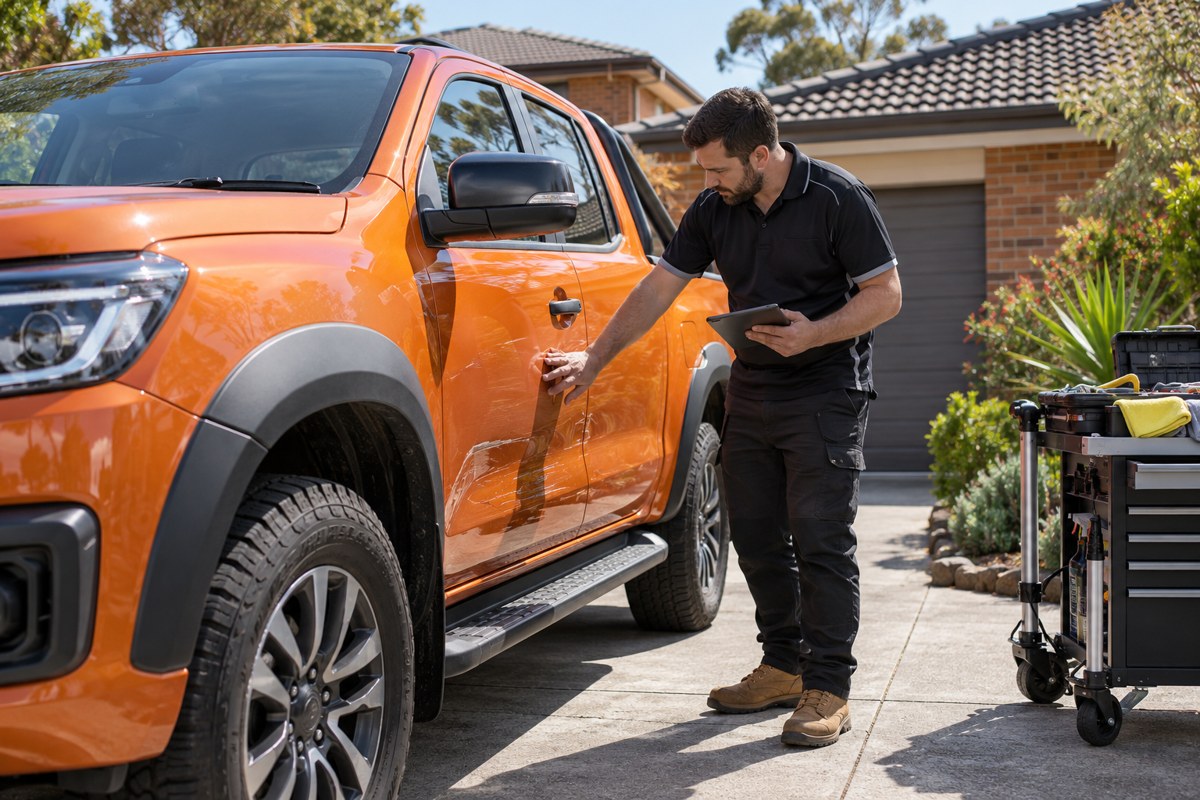 Mobile cosmetic car repair service — Casula